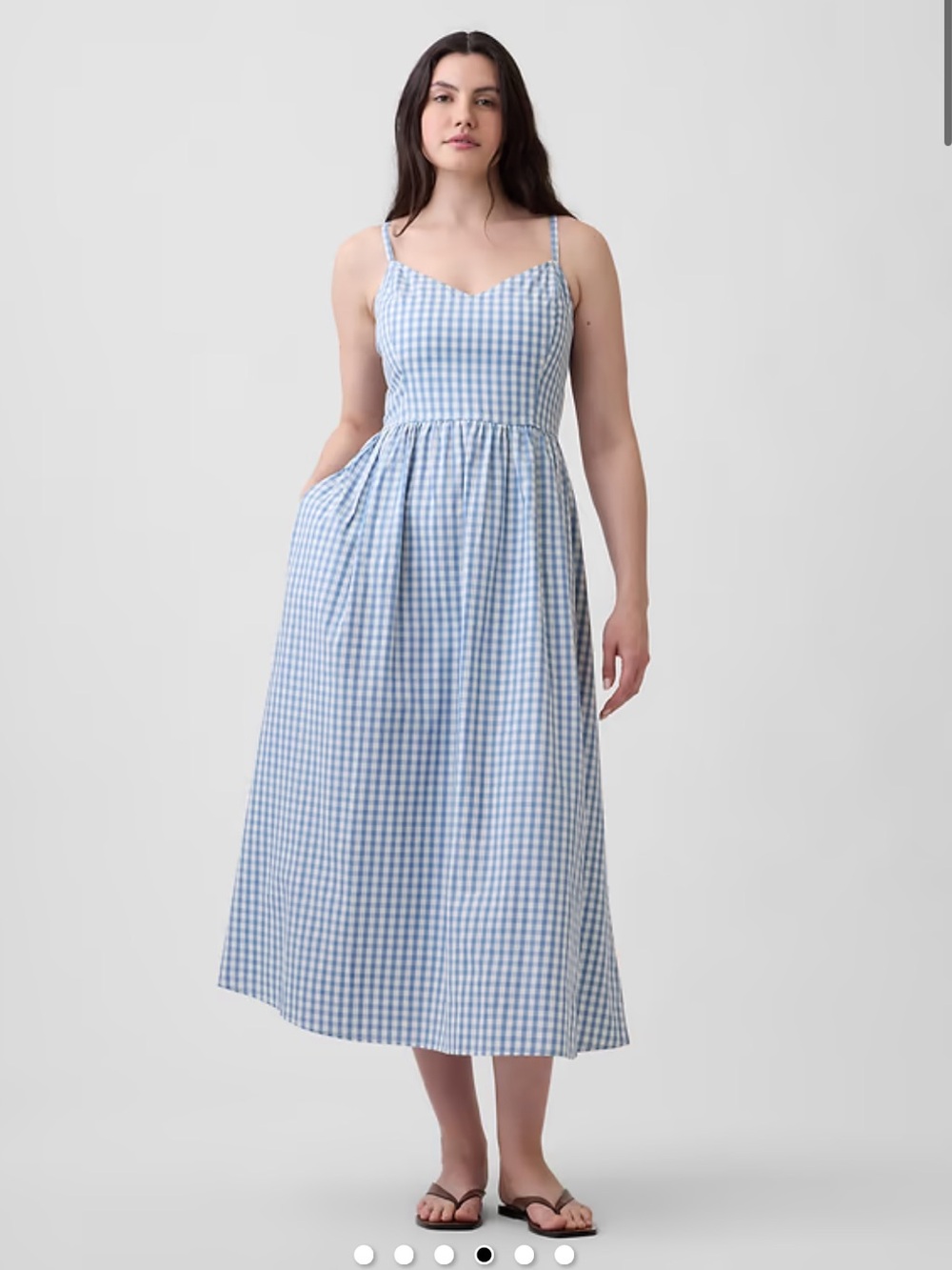 NWT GAP GINGHAM SUNDRESS, XS